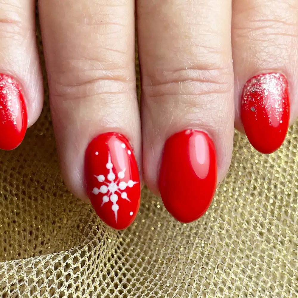 Gel Polish Red Xmas 10ml - HN101