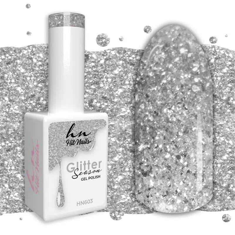 Gel Polish Glitter Season 10ml - HN603