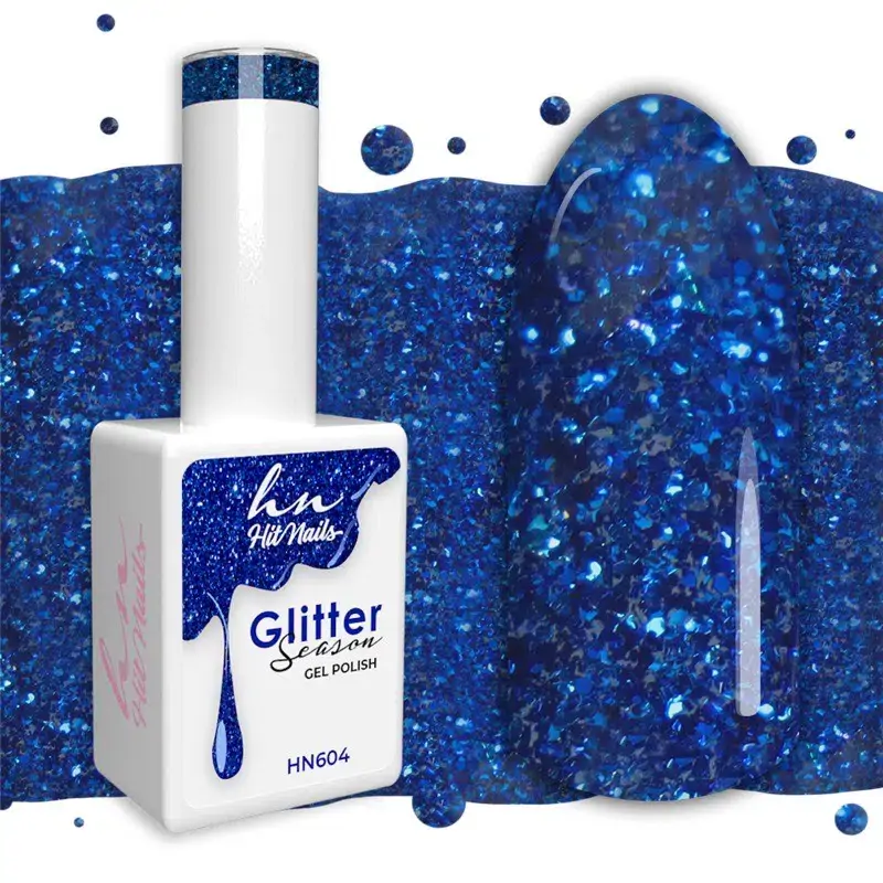 Gel Polish Glitter Season 10ml - HN604