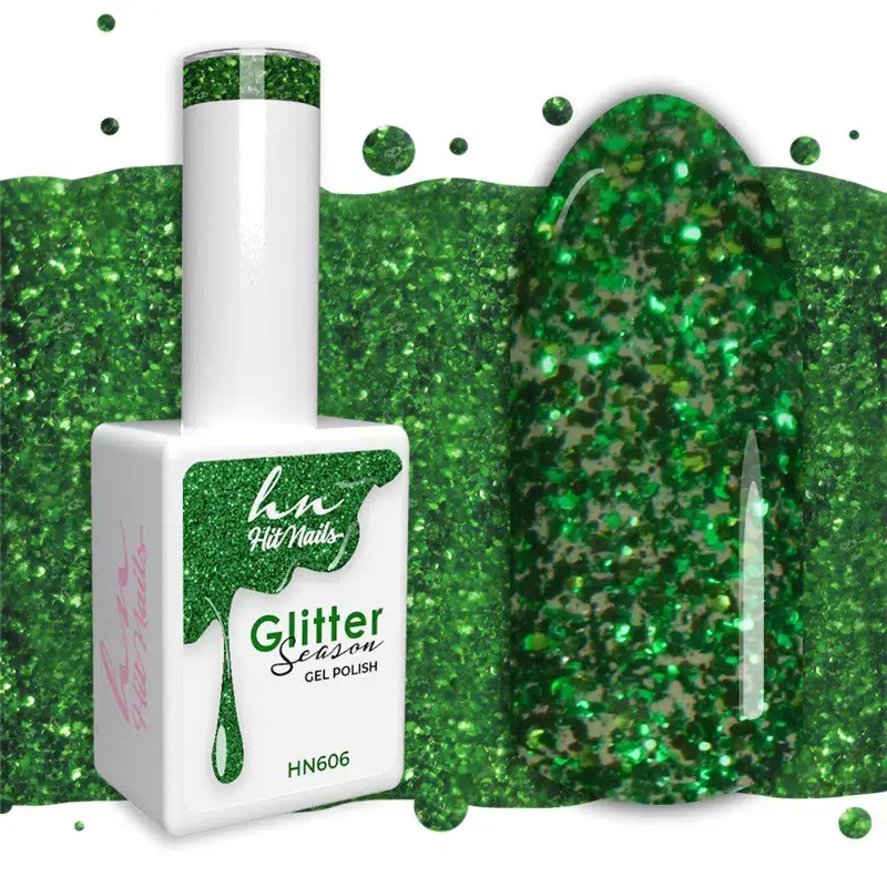 Gel Polish Glitter Season 10ml - HN606