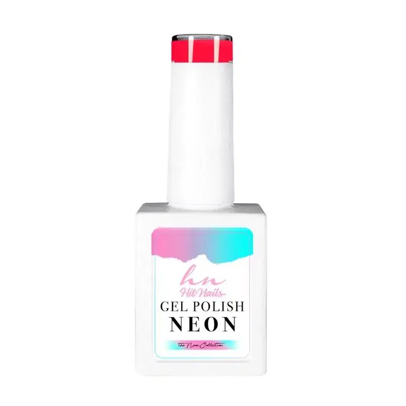 Gel Polish Neon Coral Pink 10ml