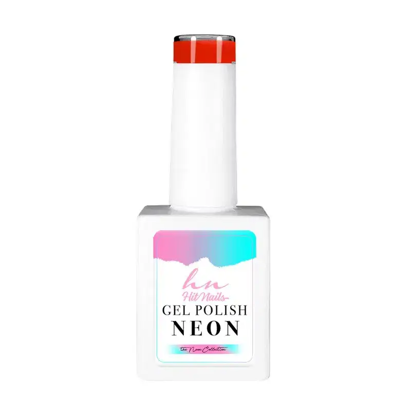 Gel Polish Neon Red 10ml