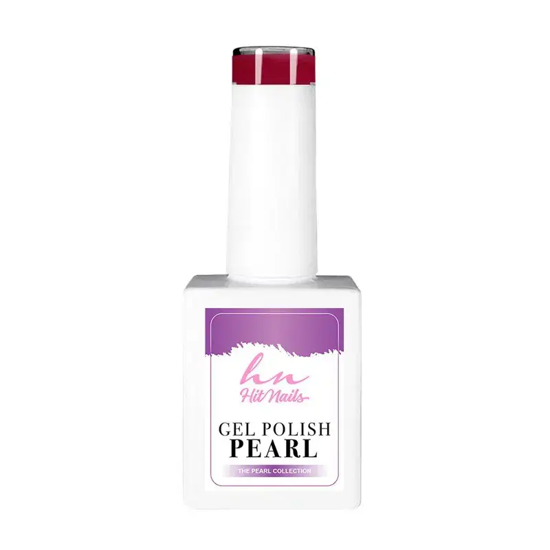 Gel Polish Pearl Metal Red 10ml