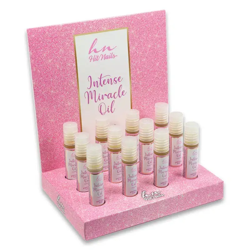 Intense Miracle Oil - Óleo de Cutículas 5ml 12un. + Exposito