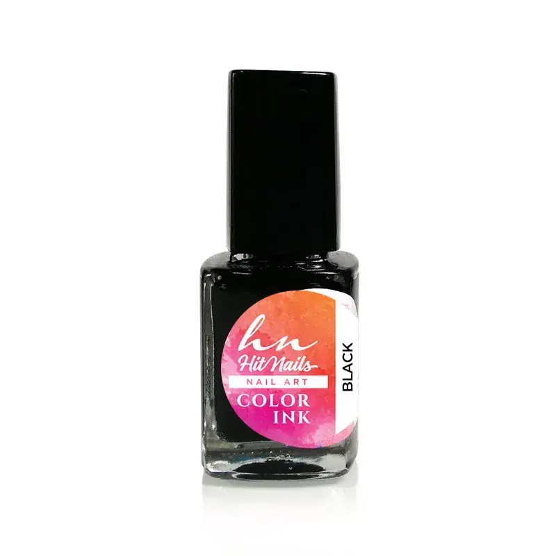 Nail Art Color Ink - Black