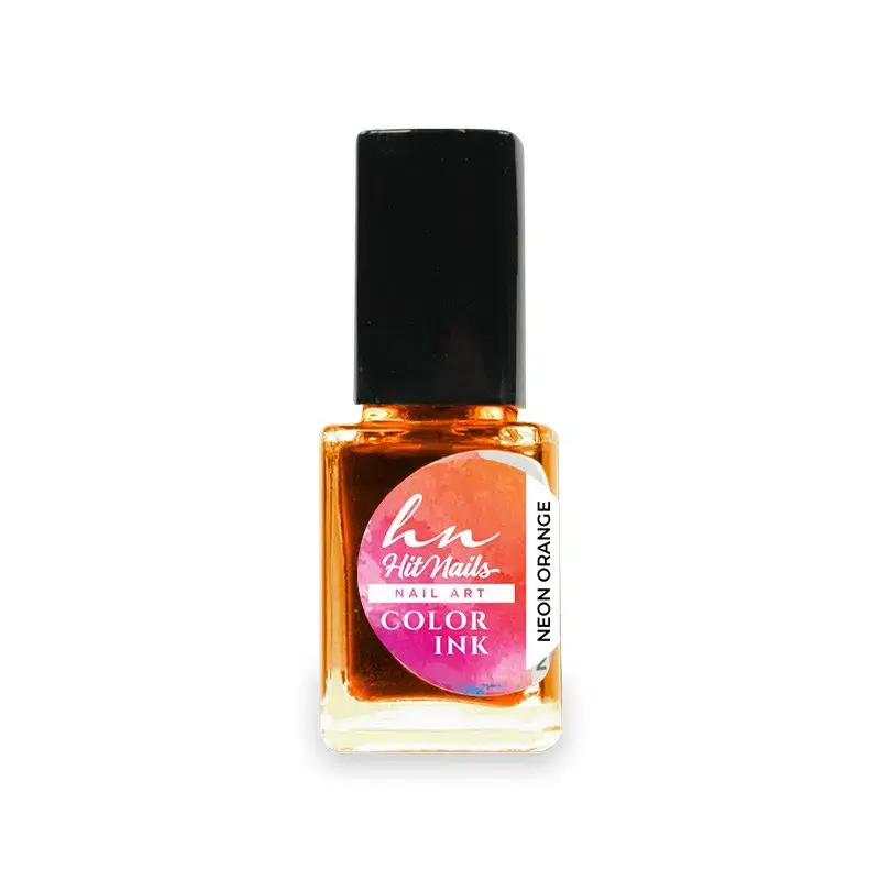 Nail Art Color Ink - Neon Orange