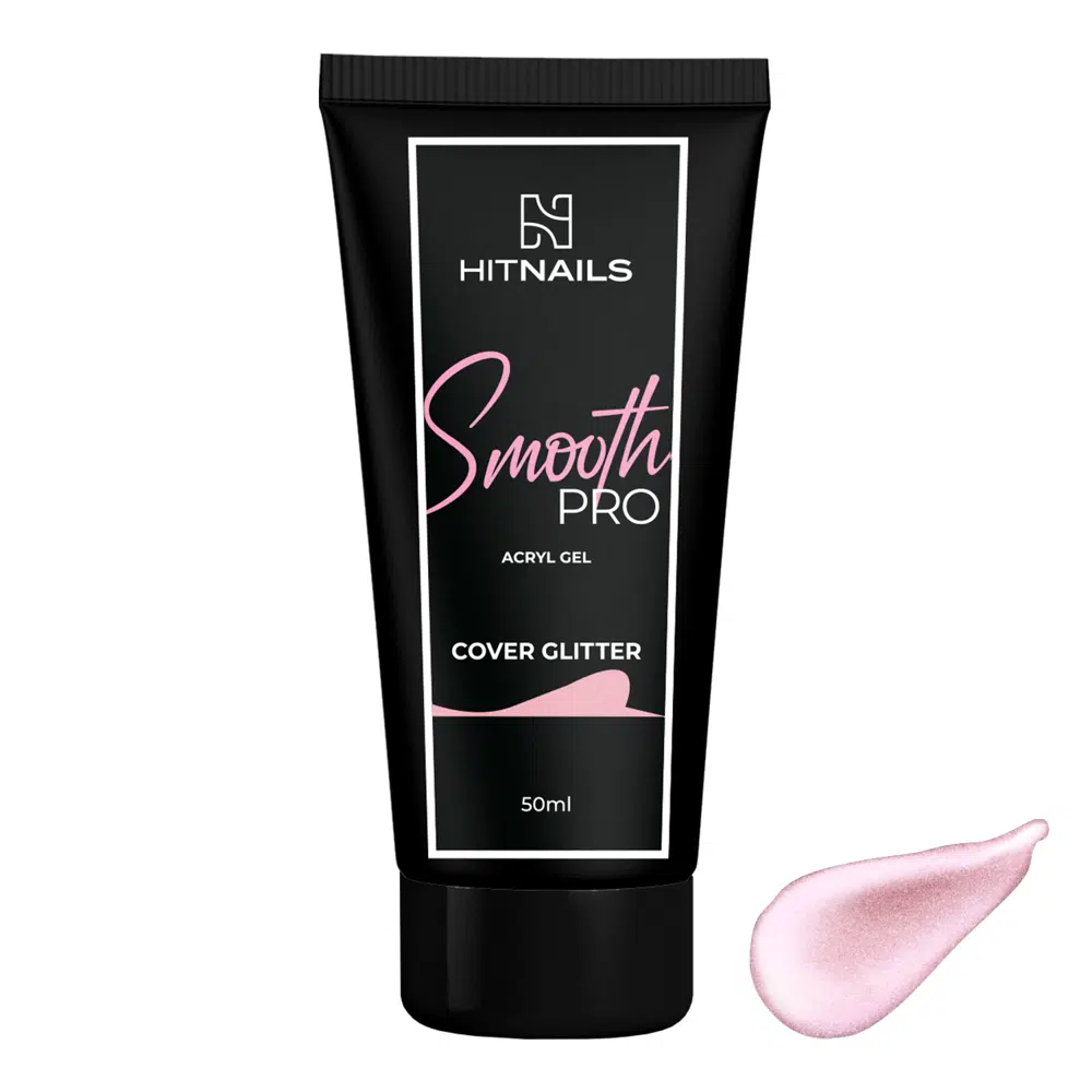 Smooth PRO Acryl Gel - Cover Glitter 50ml