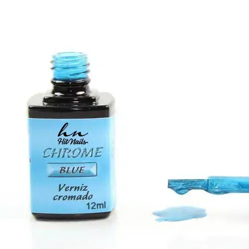 Verniz Cromado 12ml Blue